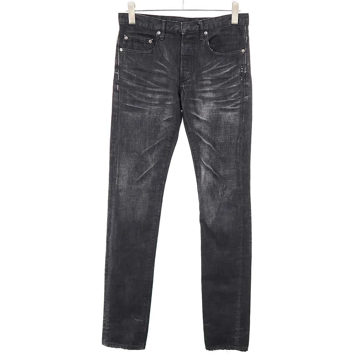 Dior HOMME ディオールオム 2004SS Claw Marks Jeans 爪痕ダメージ スキニーデニムパンツ