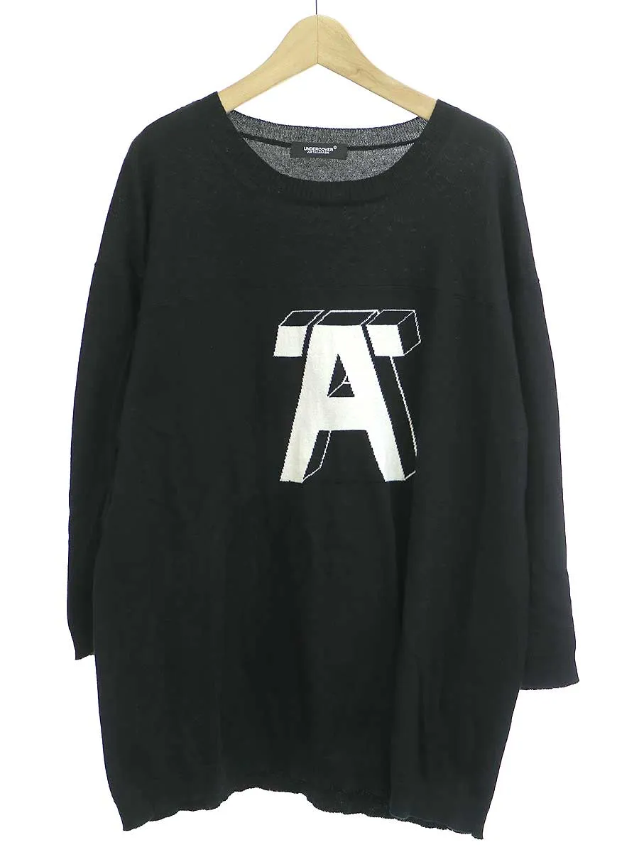 UNDERCOVER アンダーカバー 21SS 7分袖ジャガードフットボールニット