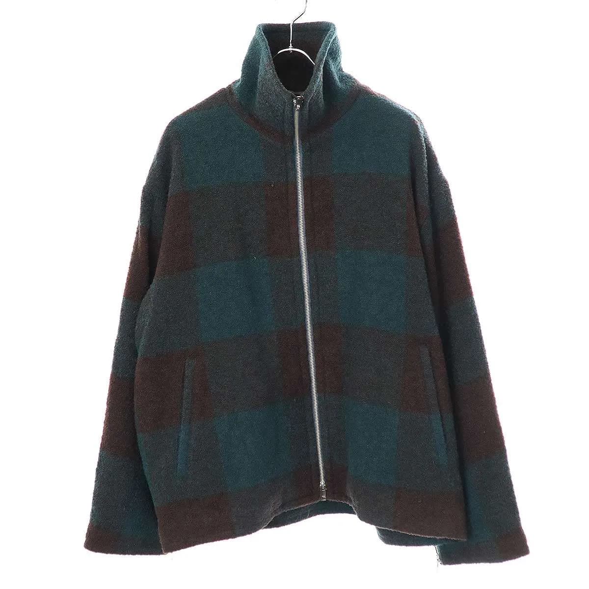 YOKE ヨーク 24AW BUFFALO PLAID STAND COLLAR ZIP BLOUSON バッファロープレイドスタンドカラージップブルゾン YK24FW0730B
