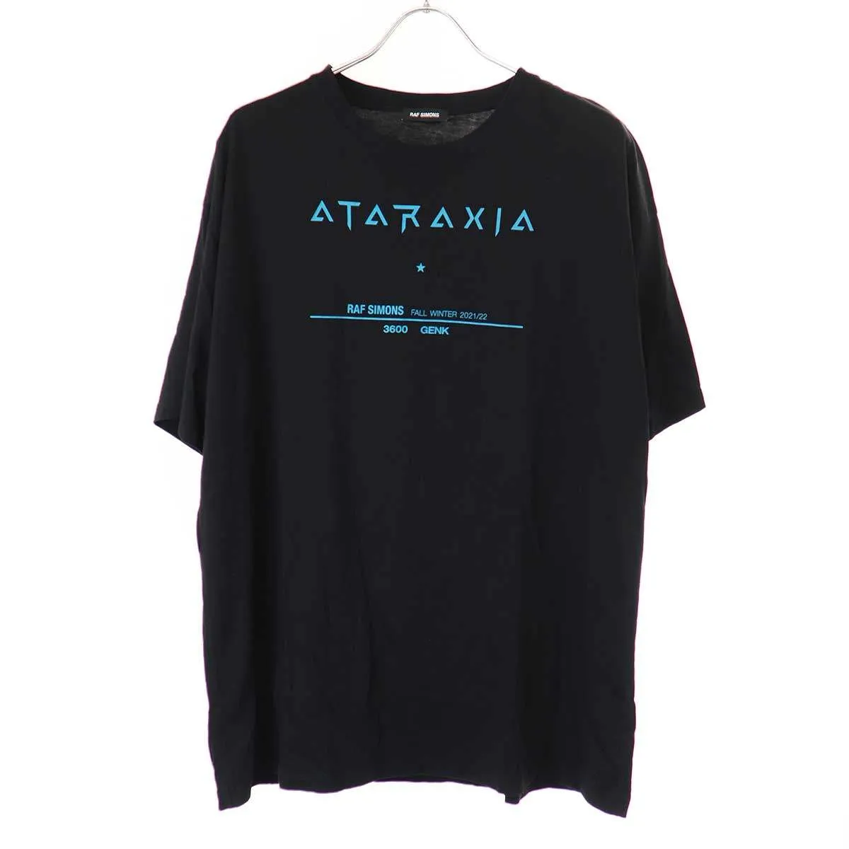RAF SIMONS ラフシモンズ 21AW TOUR T-SHIRTS ATARAXIA ツアープリントTシャツ