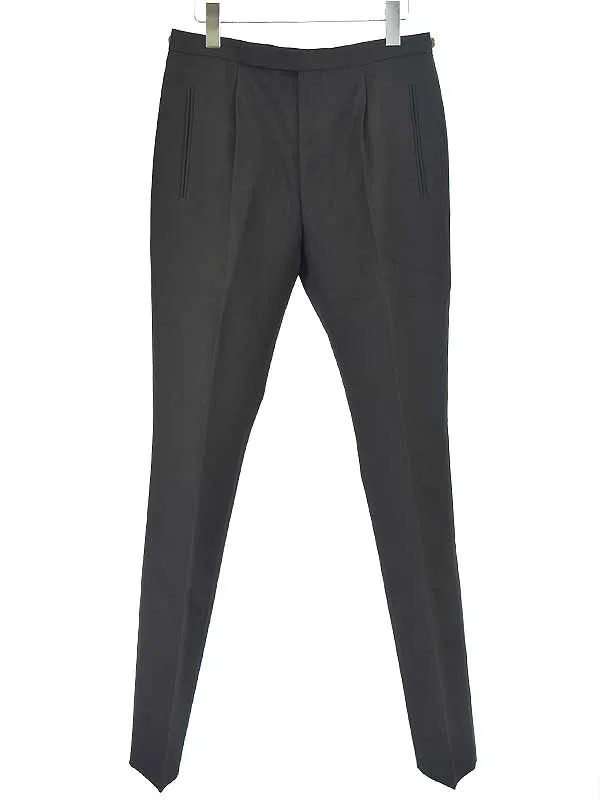 RAF SIMONS ラフシモンズ 16AW ウールスリムスラックスパンツ
