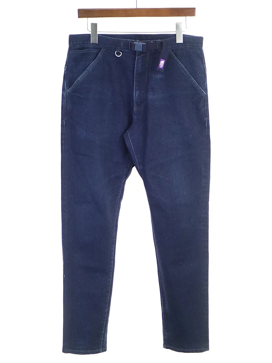 THE NORTH FACE ザ ノースフェイス パープルレーベル Webbing Belt Denim Pants ウェッビングベルトストレッチデニムパンツ