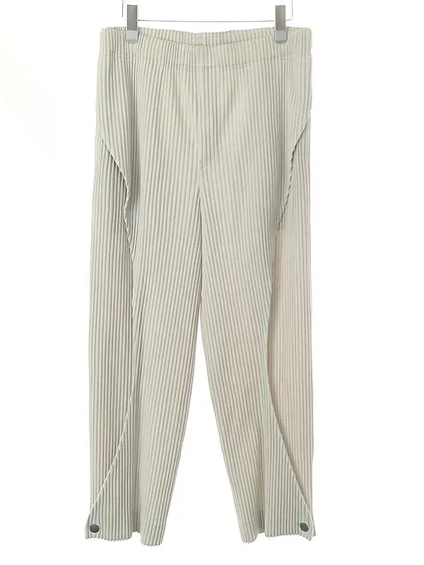 ISSEY MIYAKE オム プリッセ イッセイ ミヤケ 22AW クロップドイージープリーツパンツ