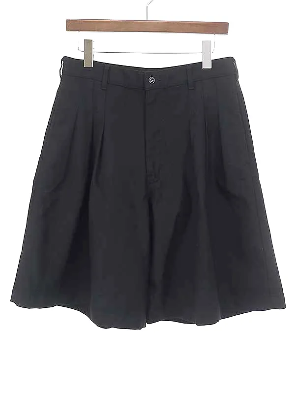 COMME des GARCONS コムデギャルソン オムプリュス 14AW 3タックウールハーフパンツ