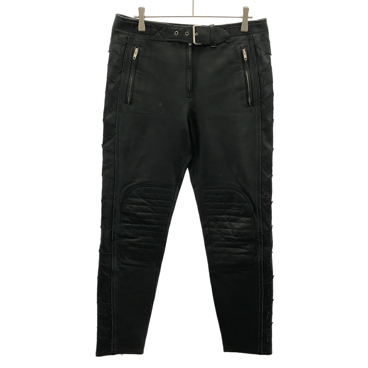 UNUSED アンユーズド 15AW Cow Leather Pant カウレザーバイカーパンツ UW0451