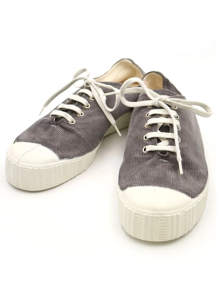 COMME des GARCONS コムデギャルソン シャツ×スパルウォート 19AW Corduroy special V Low コーデュロイシューズ