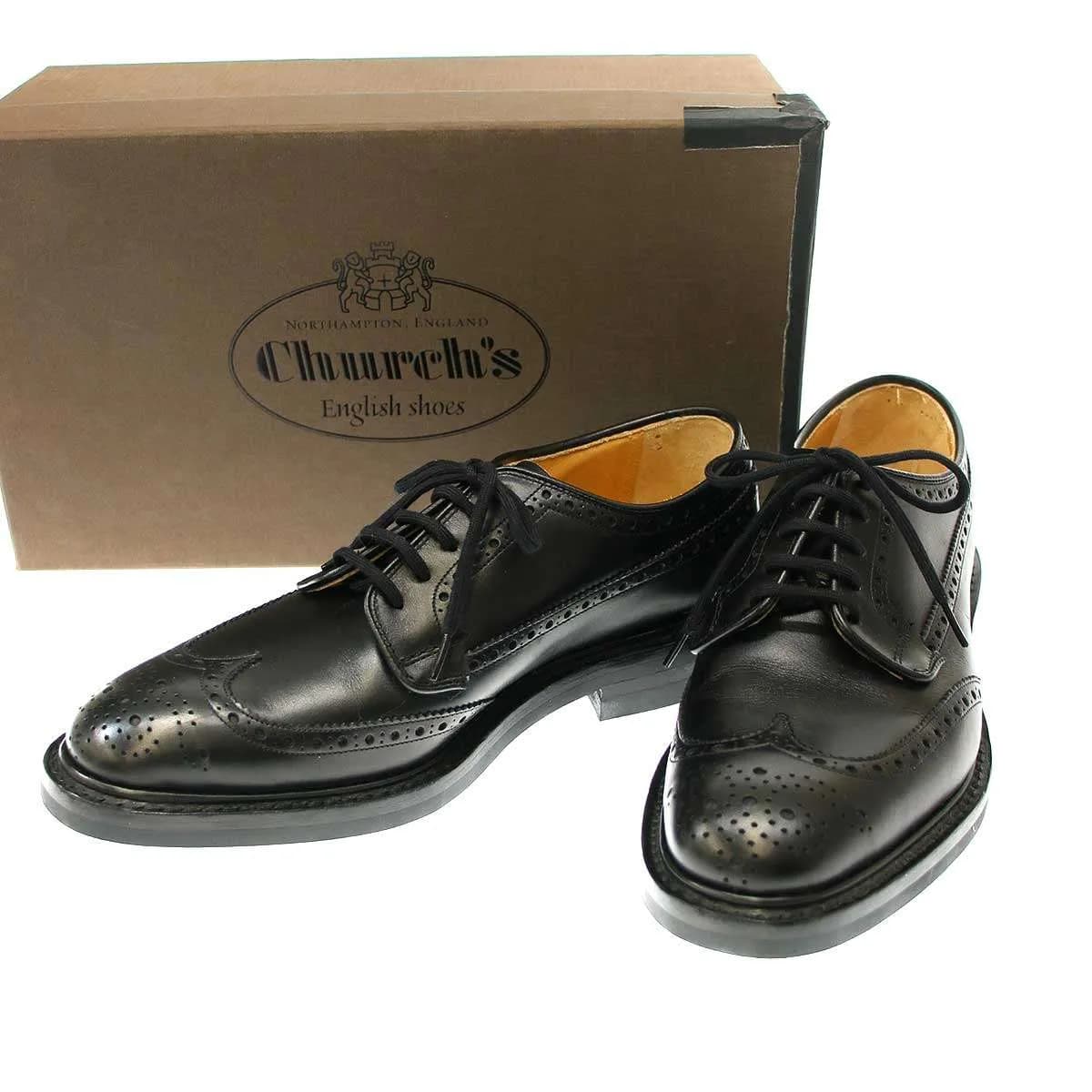 Church’s チャーチ GRAFTON ウィングチップレザーシューズ