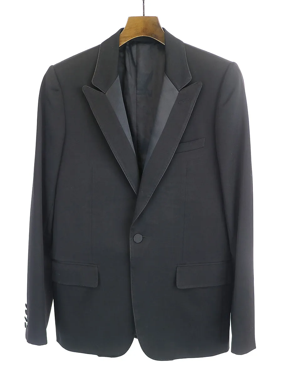Dior HOMME ディオールオム 06AW ラペル切替スモーキングテーラードジャケット