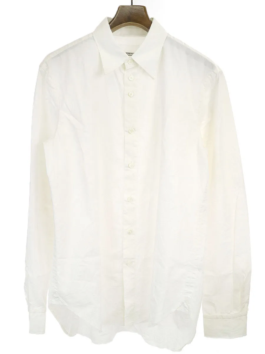 TAKAHIROMIYASHITA The SoloIst. タカヒロミヤシタ ザ ソロイスト 15AW riders shirts シルク混インサイドアウトデザインシャツ