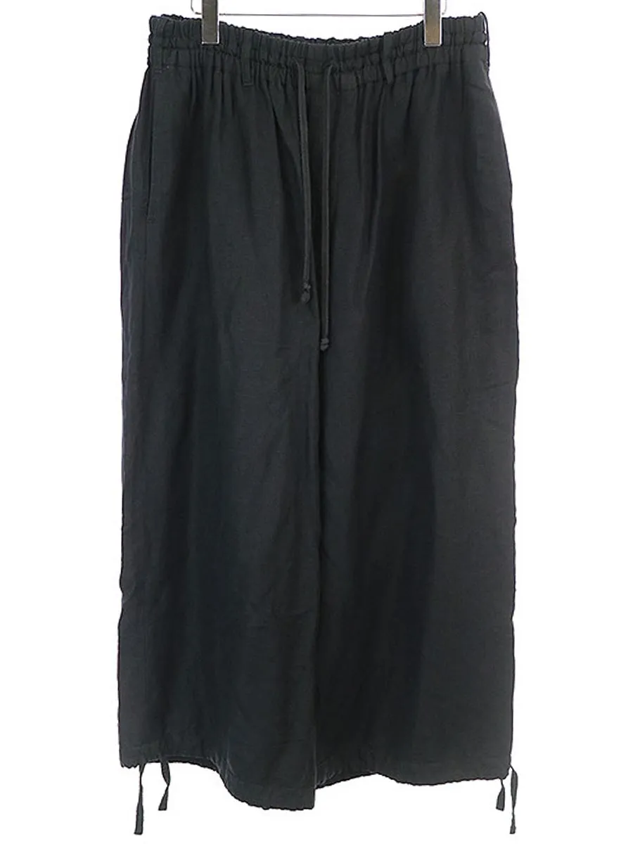 Yohji Yamamoto サイト バイ ヨウジヤマモト 17SS リネンレーヨンイージーバルーンパンツ