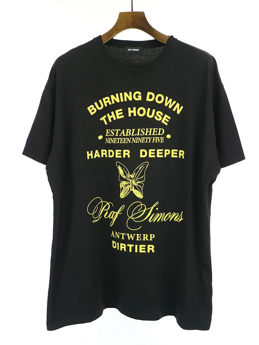 RAF SIMONS ラフシモンズ 19AW オーバーサイズプリントTシャツ