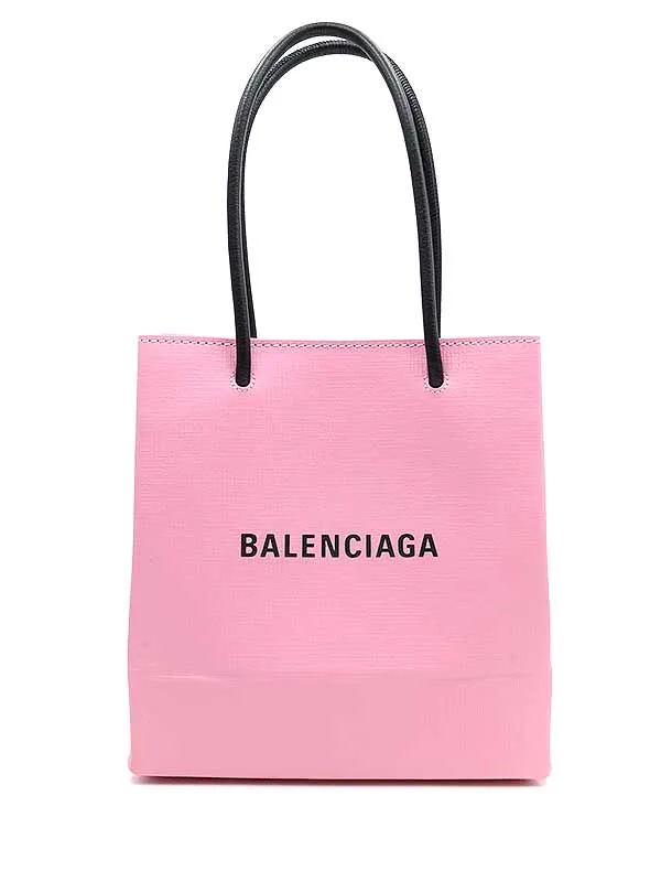 BALENCIAGA バレンシアガ 2WAY ショッピングロゴレザートートバッグ
