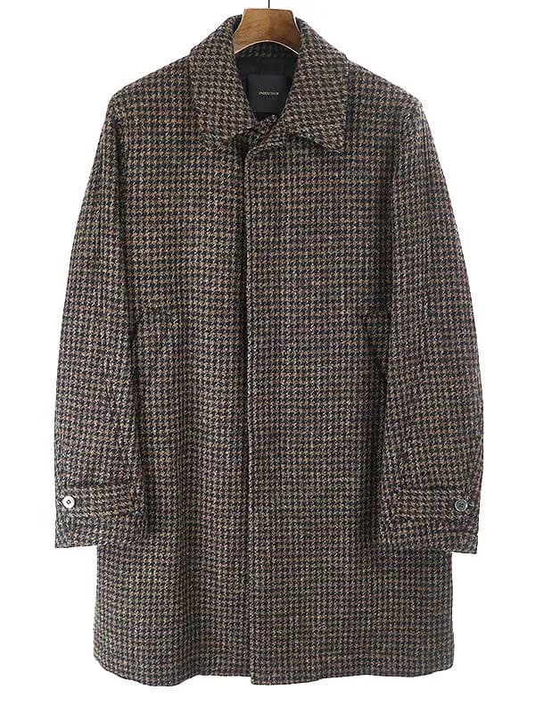 UNDERCOVER アンダーカバー 17AW PLIMALOFT ツイードステンカラーコート