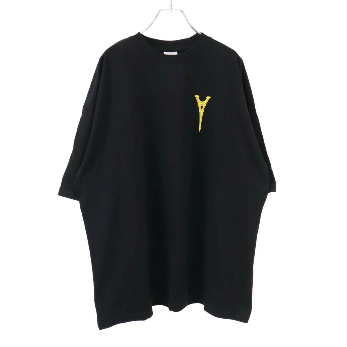 VETEMENTS ヴェトモン Eiffel Tower Logo T-Shirt エッフェル塔プリントTシャツ UAH20TR683