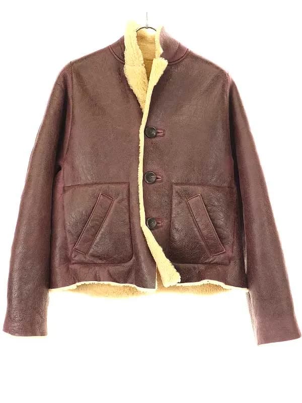 MARNI マルニ 22AW リバーシブル シャーリングムートンレザージャケット
