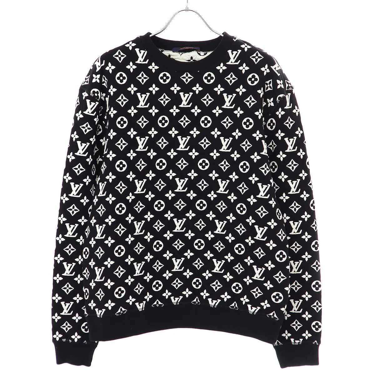 LOUIS VUITTON ルイヴィトン 20SS モノグラムジャガードクルーネックスウェットトレーナー