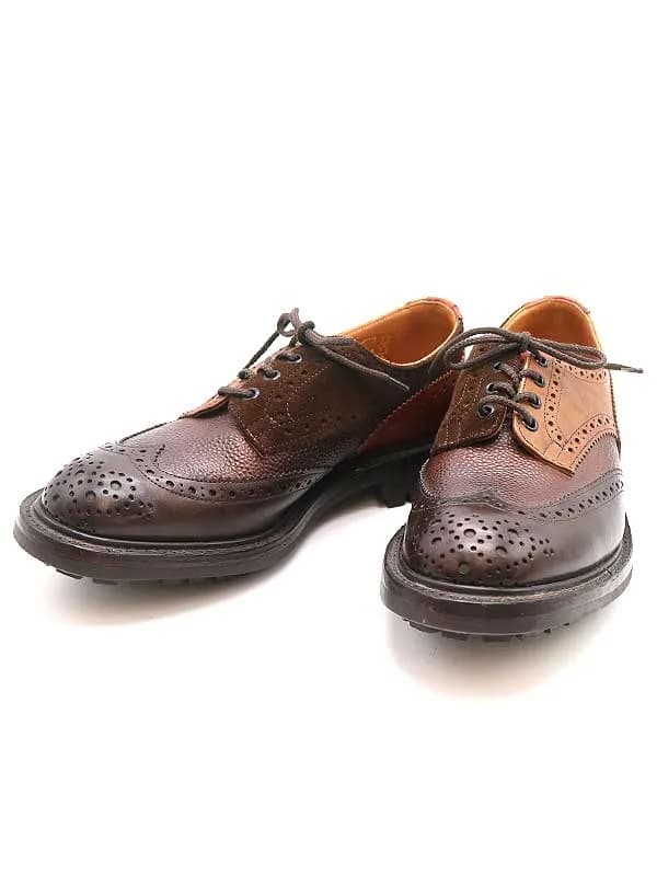 Tricker's トリッカーズ NEPENTHES別注 M5633 Derby Brogue ウイングチップダービーシューズ