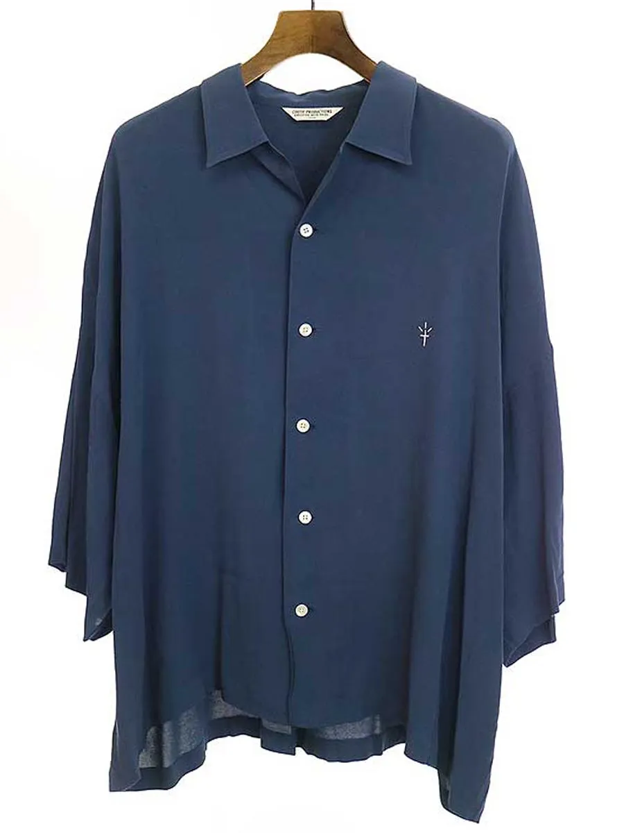 COOTIE クーティー 20SS Rayon Open-Neck S/S Shirt レーヨンオープンカラーシャツ