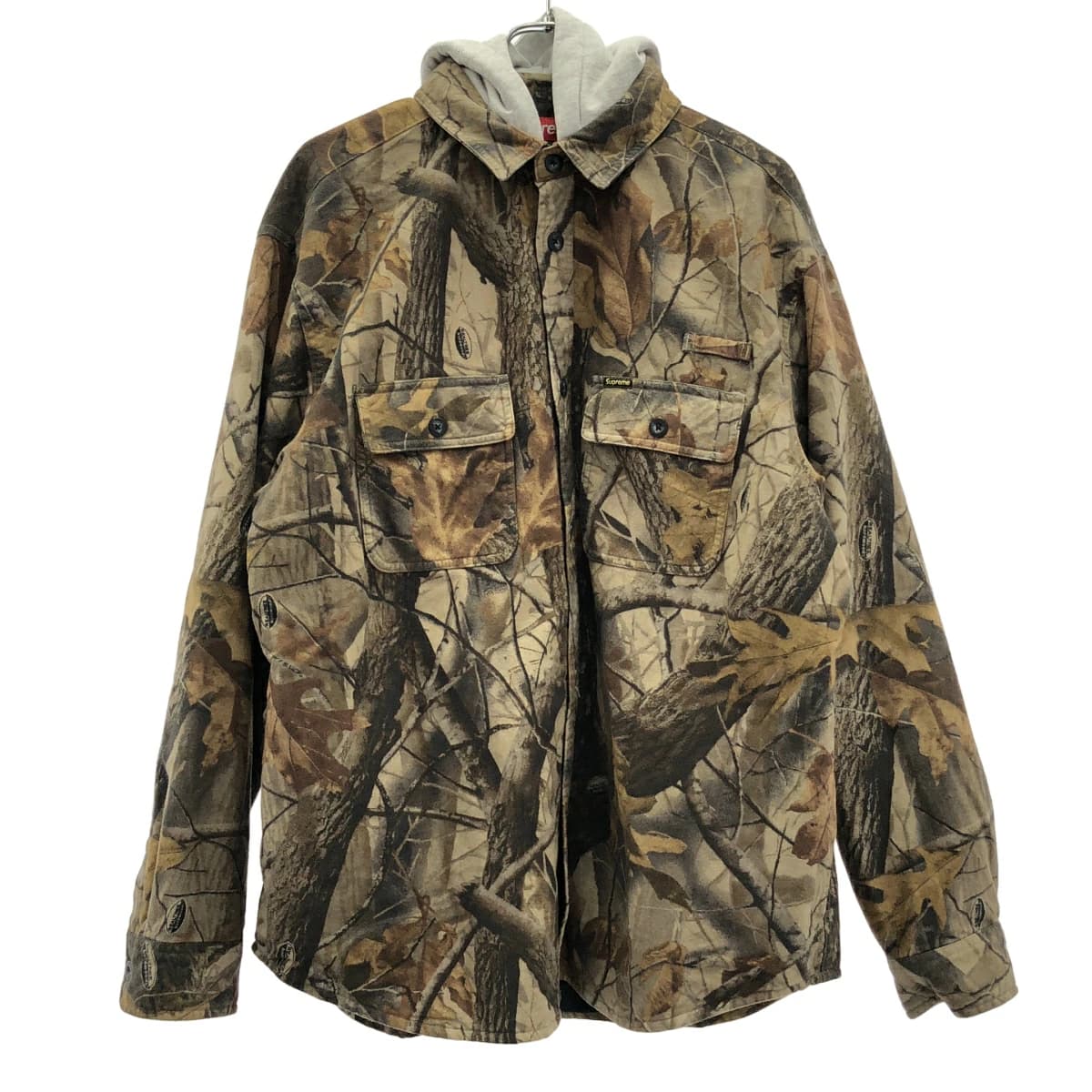 Supreme シュプリーム 25SS Quilted Lined Hooded Flannel Shirtフーデッドシャツジャケット