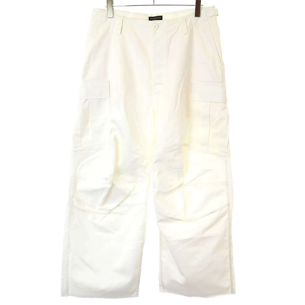 BALENCIAGA バレンシアガ 22AW Kick Cargo Pants ベルテッドワイドカーゴパンツ
