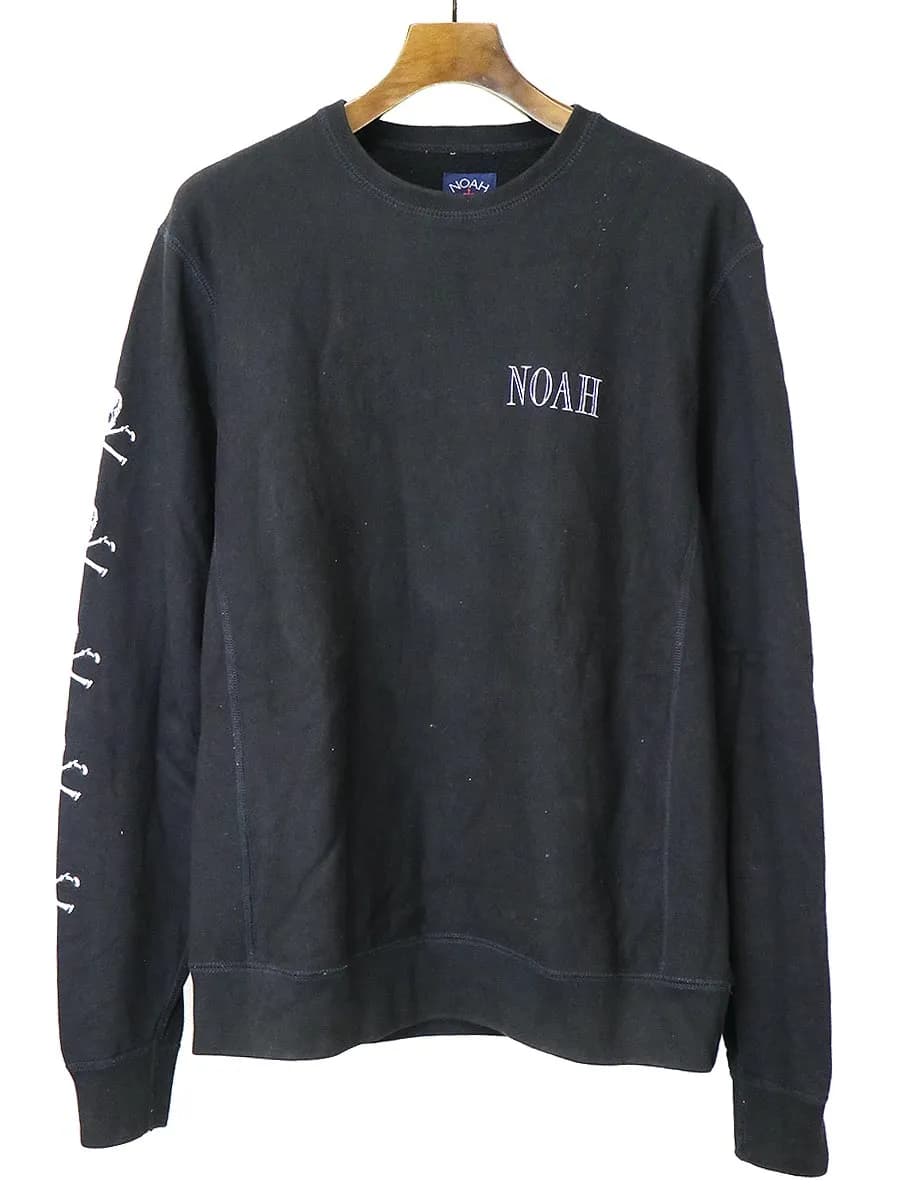 NOAH ノア 17AW skull crewneck スカルプリントスウェットトレーナー