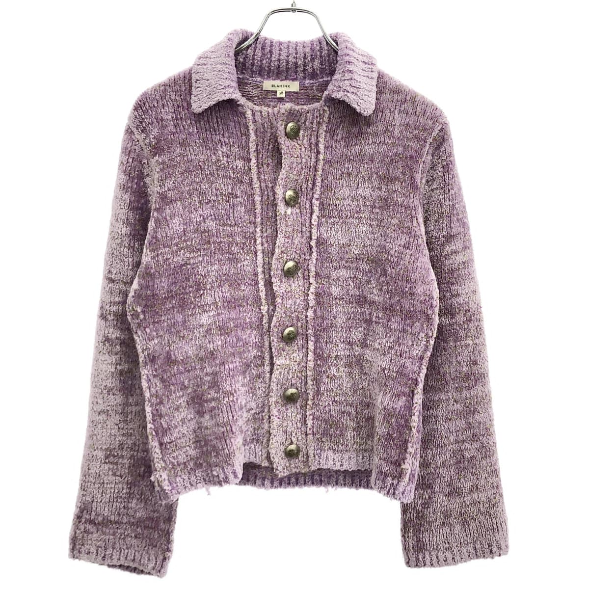 BLAMINK ブラミンク 23SS ミックス ロングスリーブカーディガン 7999-106-2238
