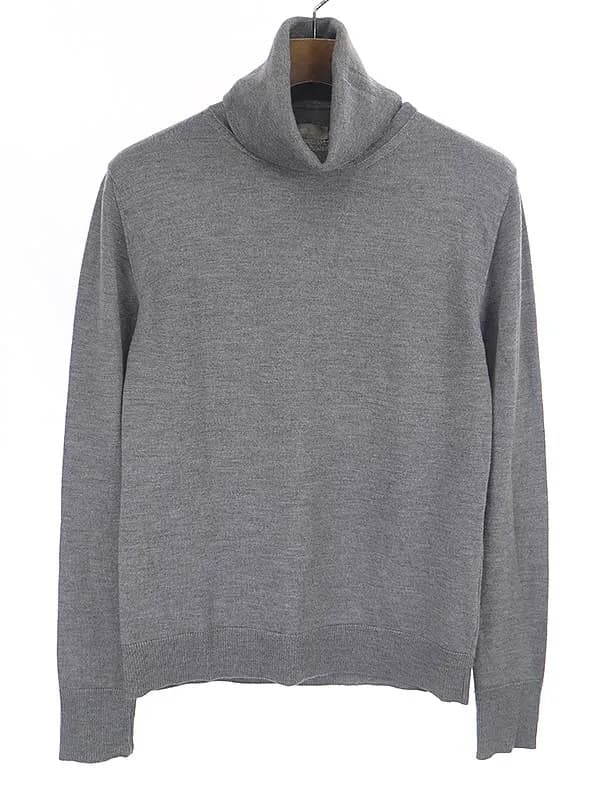 Dior HOMME ディオールオム 04AW ダメージ加工タートルネックニットセーター
