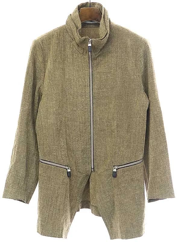 ISSEY MIYAKE イッセイミヤケ 1991AW ジップデザインハイネックブルゾン