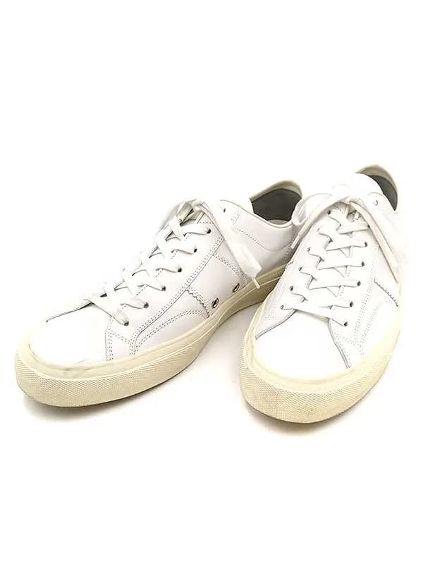 TOM FORD トムフォード CAMBRIDGE ローカットレザースニーカー