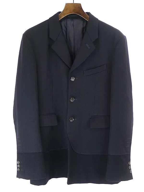 COMME des GARCONS コムデギャルソン オム プリュス 00AW ロック期 Studded Docking Jacker スタッズ ドッキングジャケット