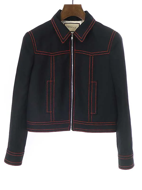 GUCCI グッチ 22SS HOLLYWOOD BABYLON スパンコールトラッカージャケット