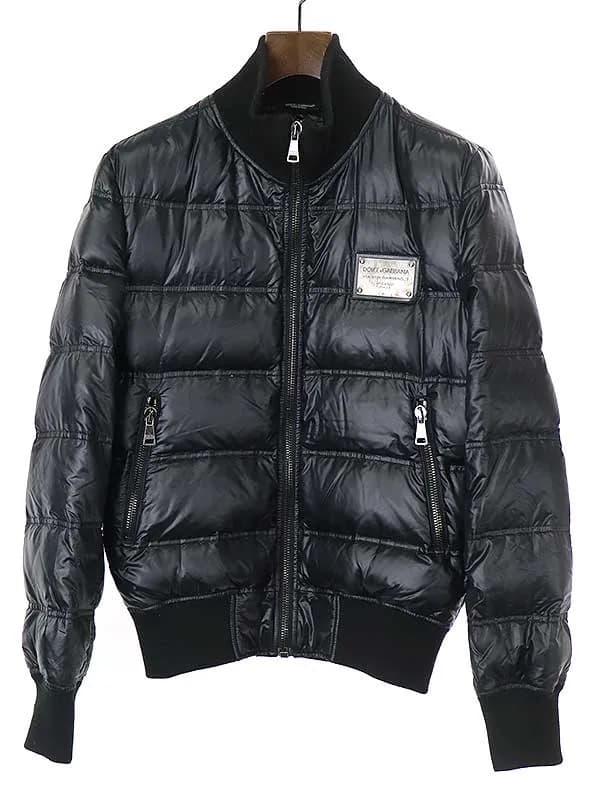 DOLCE&GABBANA ドルチェ&ガッバーナ 09AW プレート付きダウンジャケット