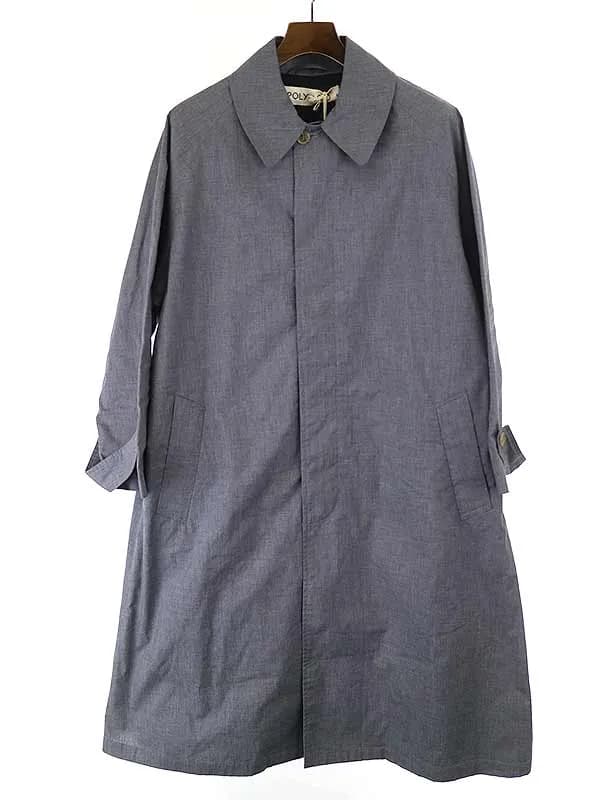 POLYPLOID ポリプロイド 20SS LONG COAT C ステンカラーロングコート