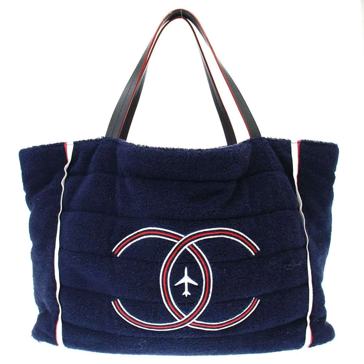CHANEL シャネル 2015 CHANEL AIRLINES リバーシブルトートバッグ