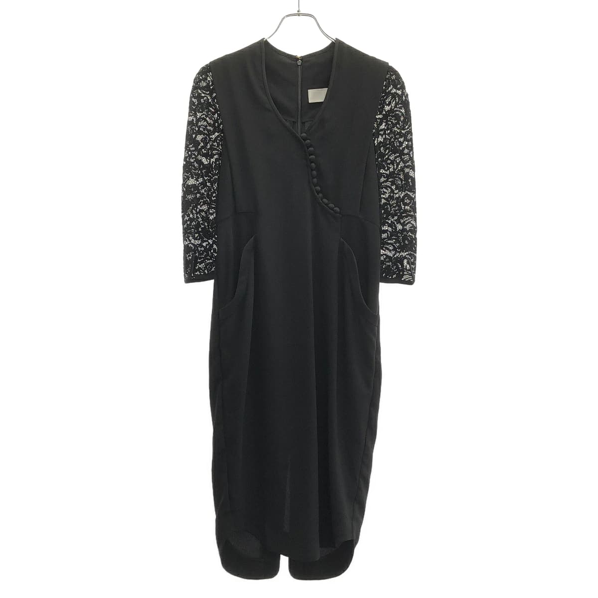 Mame Kurogouchi マメ クロゴウチ 16AW Lace Sleeve Dress レーススリーブドレス MM16AW-DR07