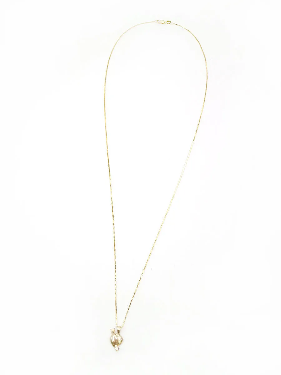 Supreme シュプリーム 17SS 14K Gold Heart and Arrow Pendant ネックレス