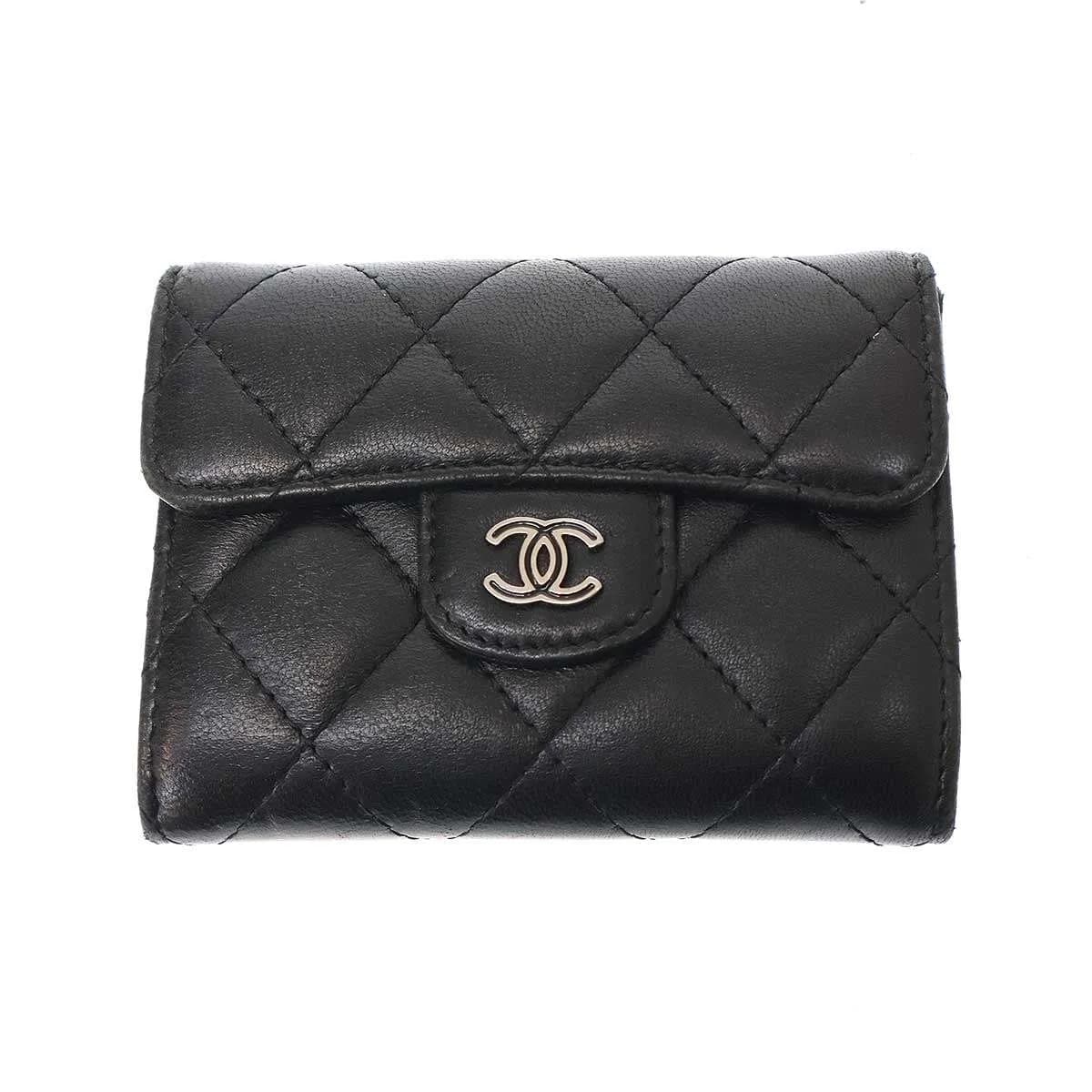 CHANEL シャネル 2015 Compact Card&Coin Purse ココマーク クラシックフラップ カードケース