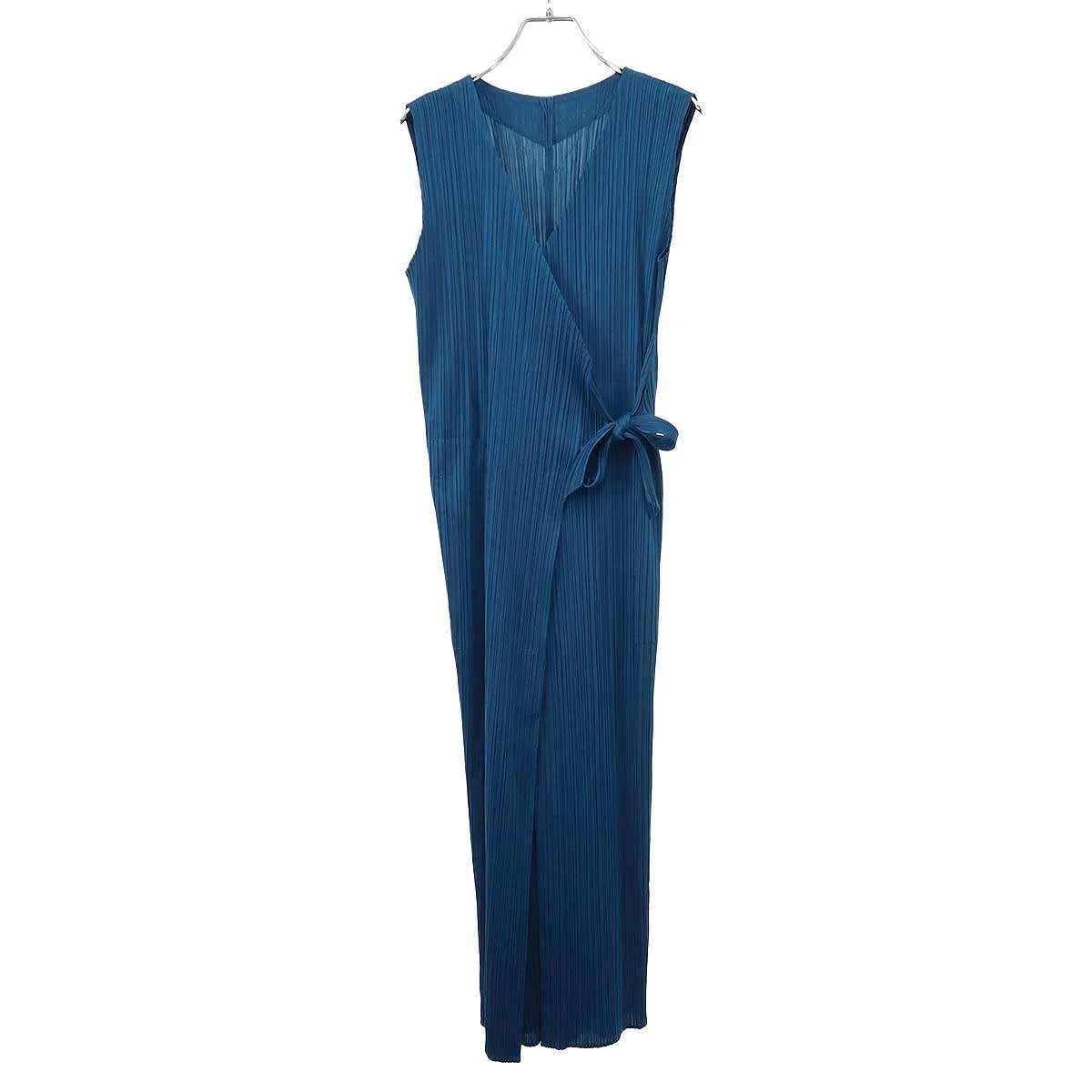 ISSEY MIYAKE プリーツプリーズ イッセイミヤケ 24SS JAM ラップデザインプリーツジャンプスーツ PP41JI495