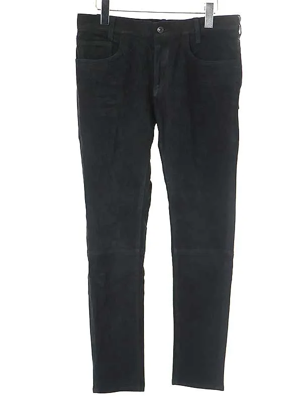 UNDERCOVER アンダーカバー 15SS ラムスエードレザースキニーパンツ