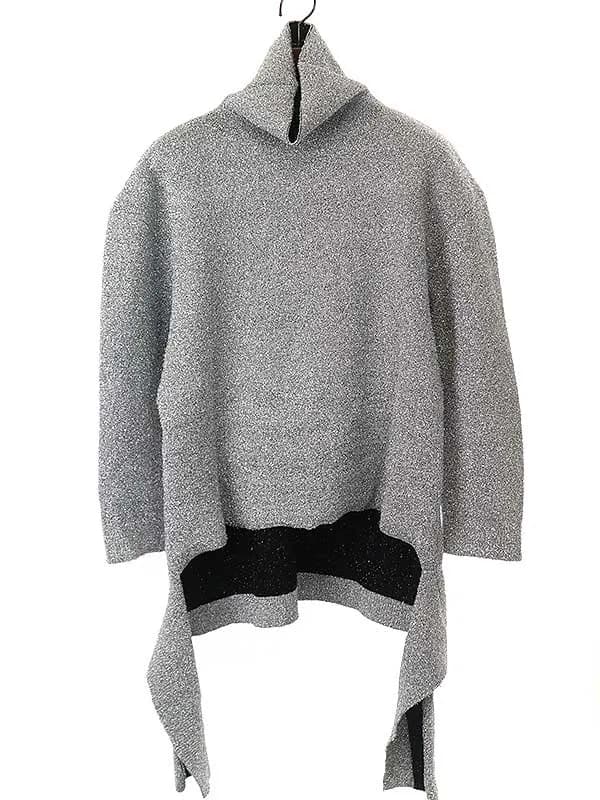 BALENCIAGA バレンシアガ 16AW SPARKLE TURTLENECK SWEATER ラメ タートルネックニットセーター