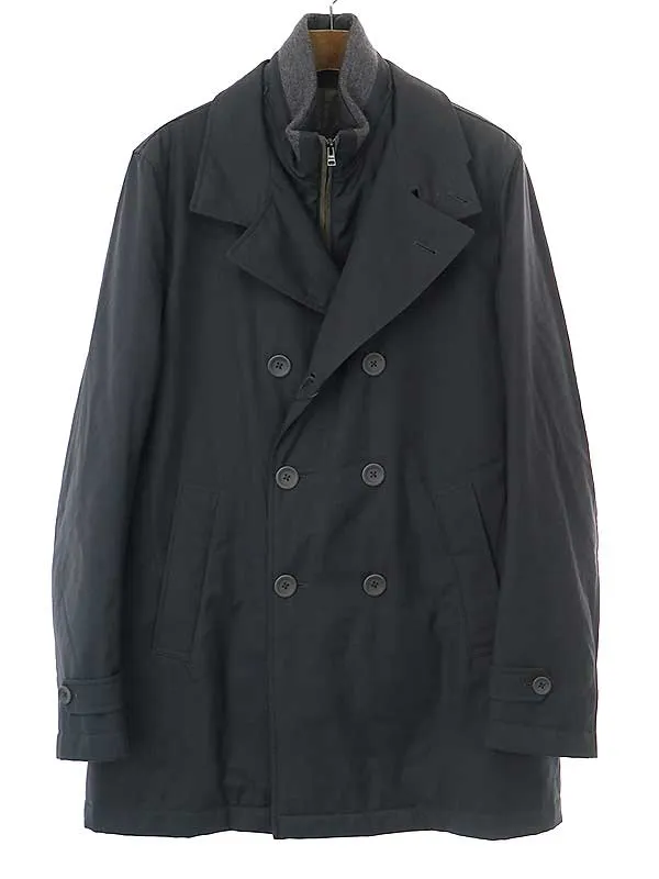 HERNO ヘルノ 2WAY中綿入りハイネックダブルコート