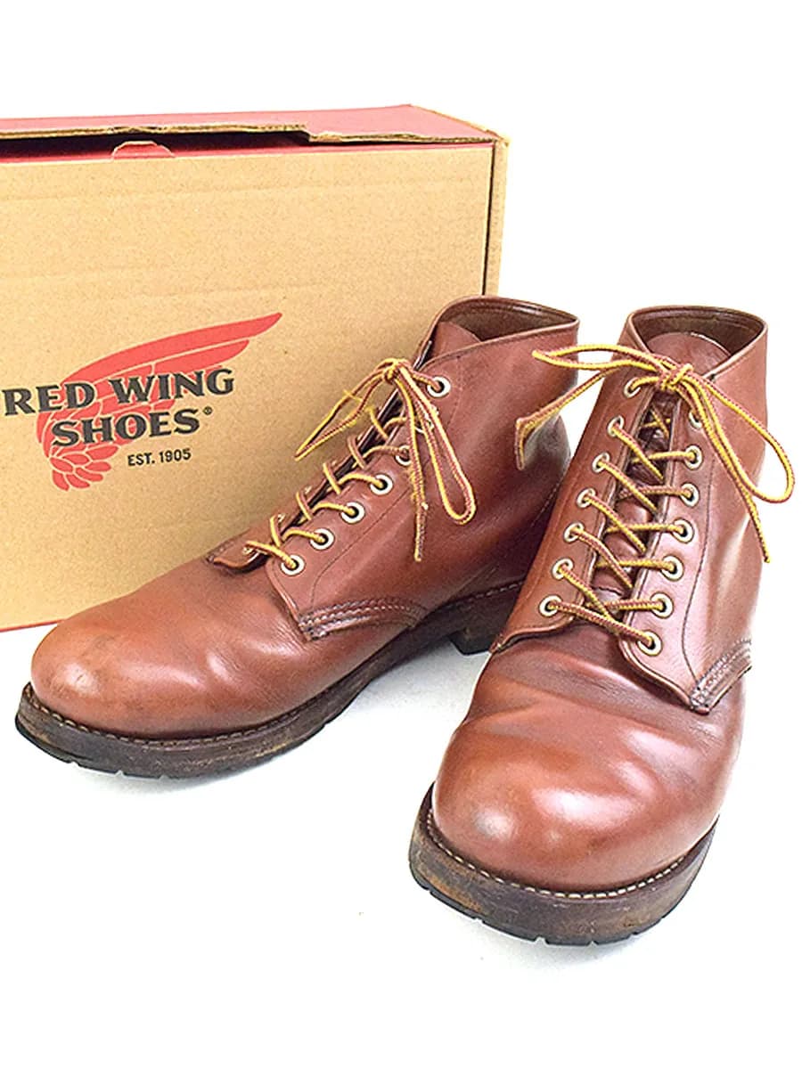 RED WING レッドウィング 9105 プレーントゥレザーブーツ