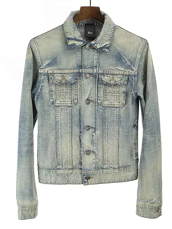 Dior HOMME ディオールオム 11SS ウォッシュダメージ加工デニムジャケット