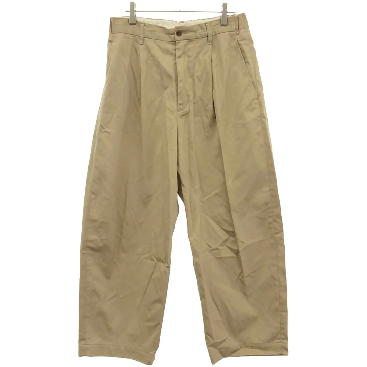 Graphpaper グラフペーパー 23AW Suvin Chino Wide Tapered Trousers スビンチノワイドトラウザーズパンツ