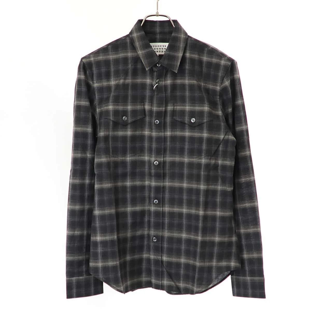 Maison Margiela メゾン マルタン マルジェラ 10 15SS チェックシャツ