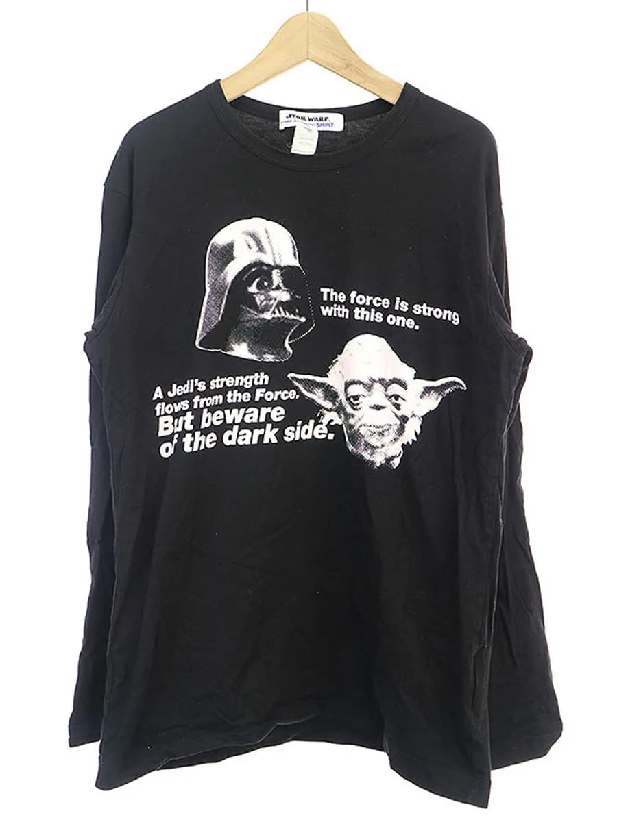 COMME des GARCONS コムデギャルソン シャツ×スターウォーズ 12AW プリントロングスリーブカットソー