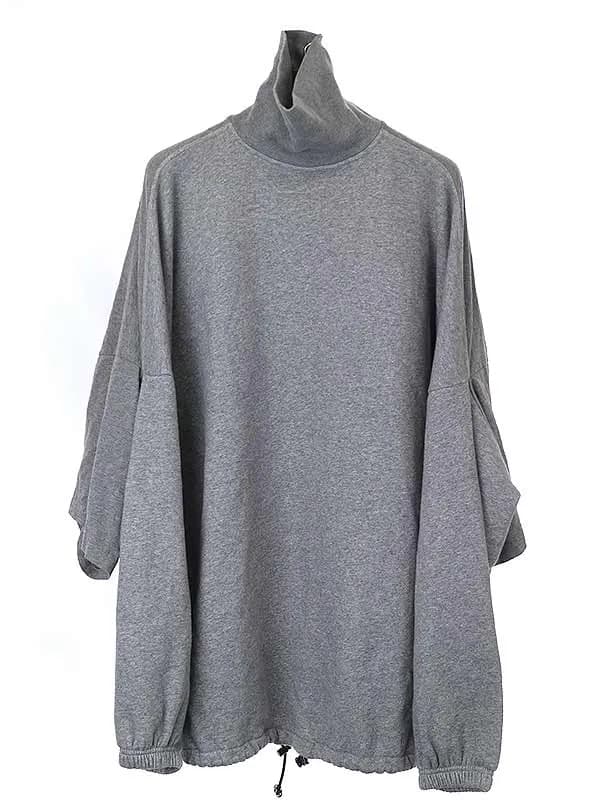 BALENCIAGA バレンシアガ タートルネック ドッキングデザインオーバースウェットトレーナー