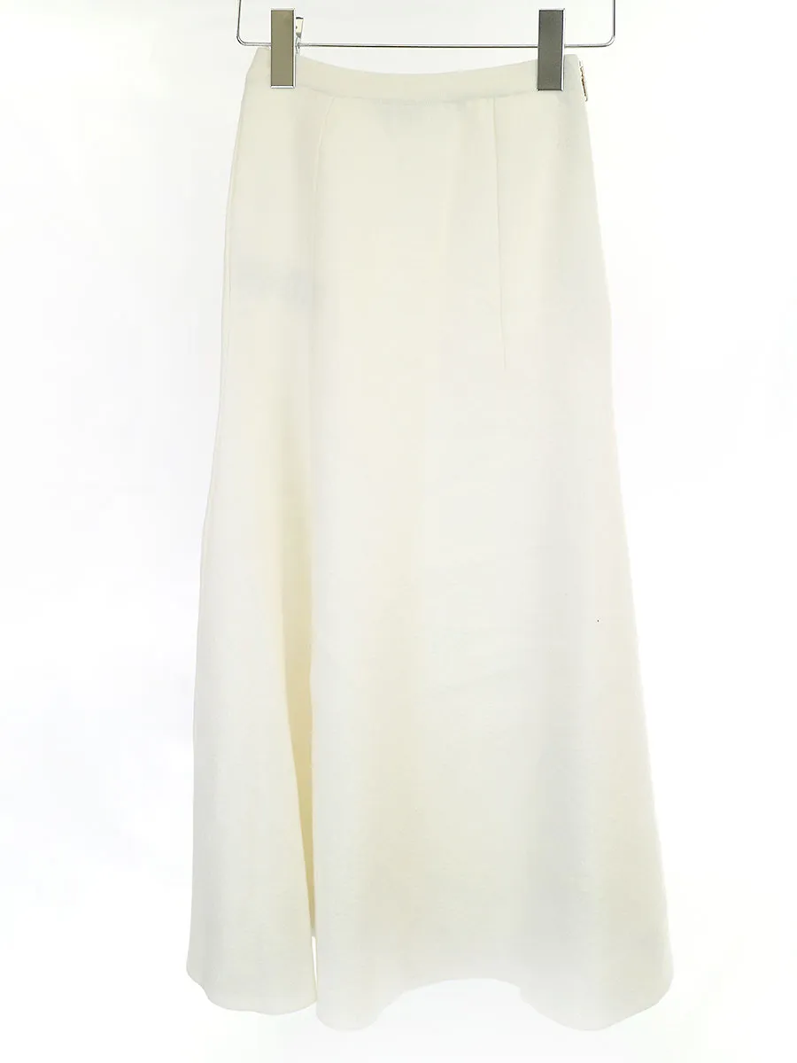 Stella McCartney ステラマッカートニー ボイルドウールサーキュラーロングスカート