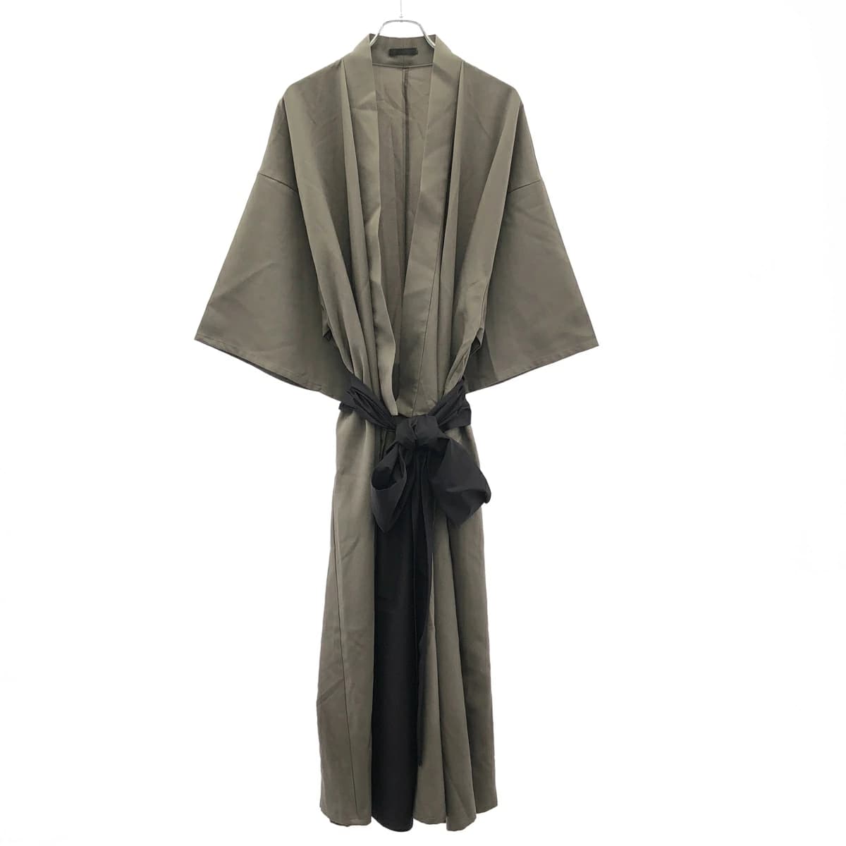 BISHOOL ビシュール ウールギャバジン浴衣コート