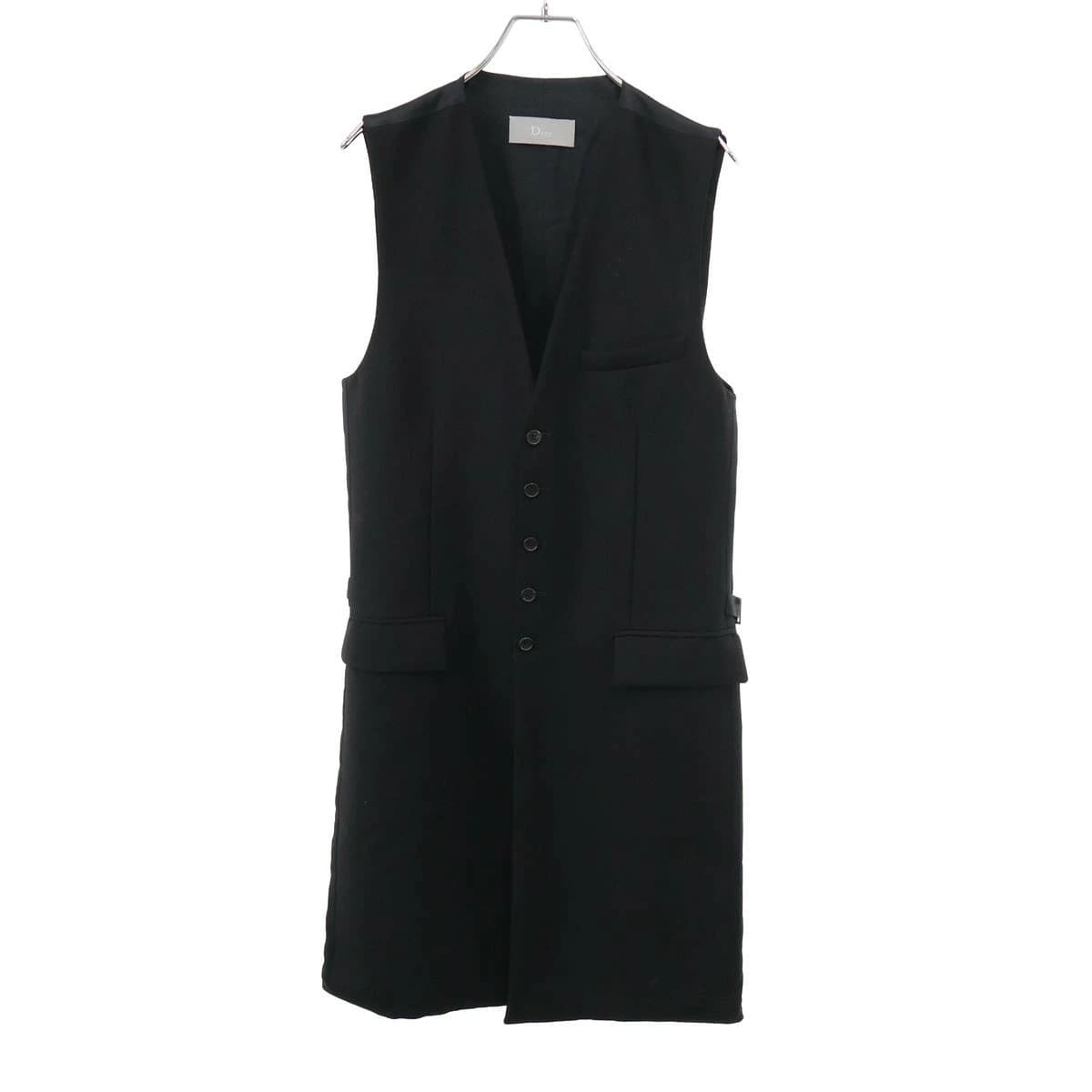 Dior HOMME ディオールオム 2007AW ウールロングジレベスト 7H3160260249